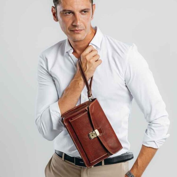 Alternative view of Muška kožna torbica 3014