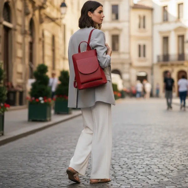 Alternative view of Kožni ranac torba 6020