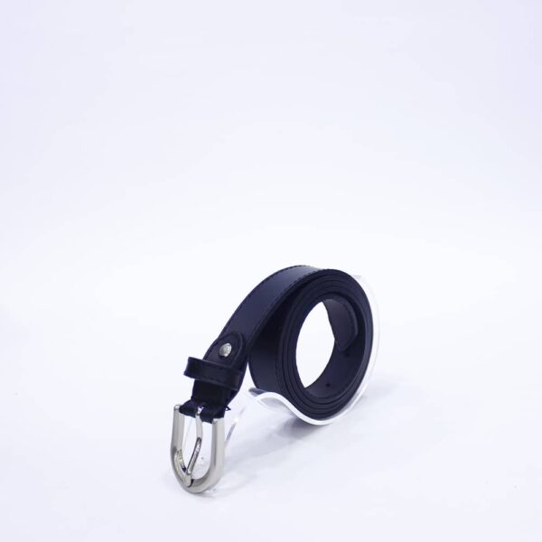 Kožni kaiš 2,2 cm crni 7214 1