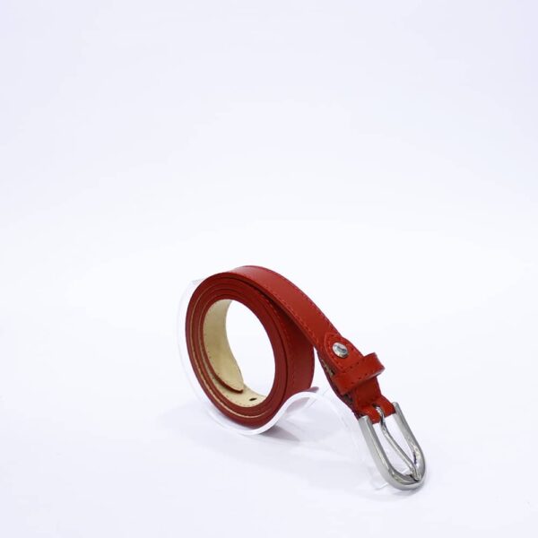 Kožni kaiš 2,8 cm crveni 7214 1