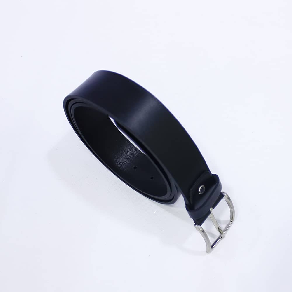 Kožni kaiš 3,7 cm crni 7210 Kožni kaiš 3,7 cm crni 7210 - Slika 2