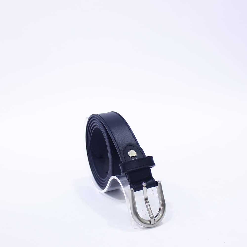 Kožni kaiš 2,2 cm crni 7220 Kožni kaiš 2,2 cm crni 7220 - Slika 2
