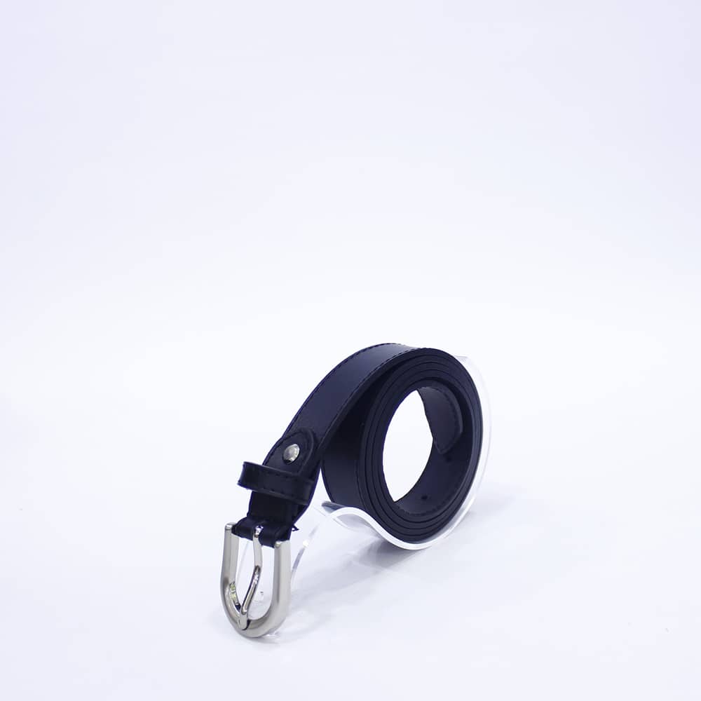 Kožni kaiš 2,2 cm crni 7220 Kožni kaiš 2,2 cm crni 7220 - Slika 3