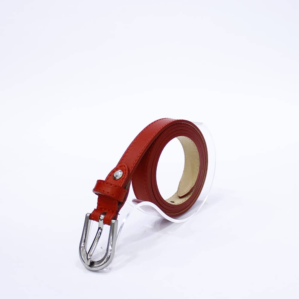 Kožni kaiš 2,8 cm crveni 7211 Kožni kaiš 2,8 cm crveni 7211 - Slika 2